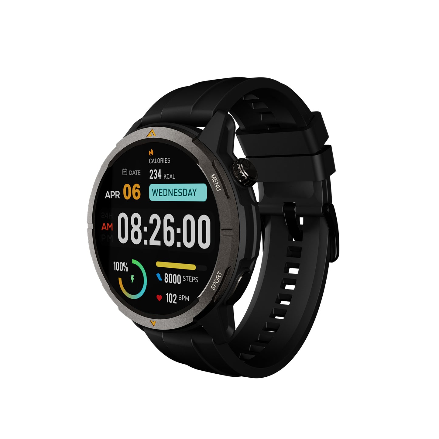 AGM Legion Rugged Smart Watch 50m Water Resistant