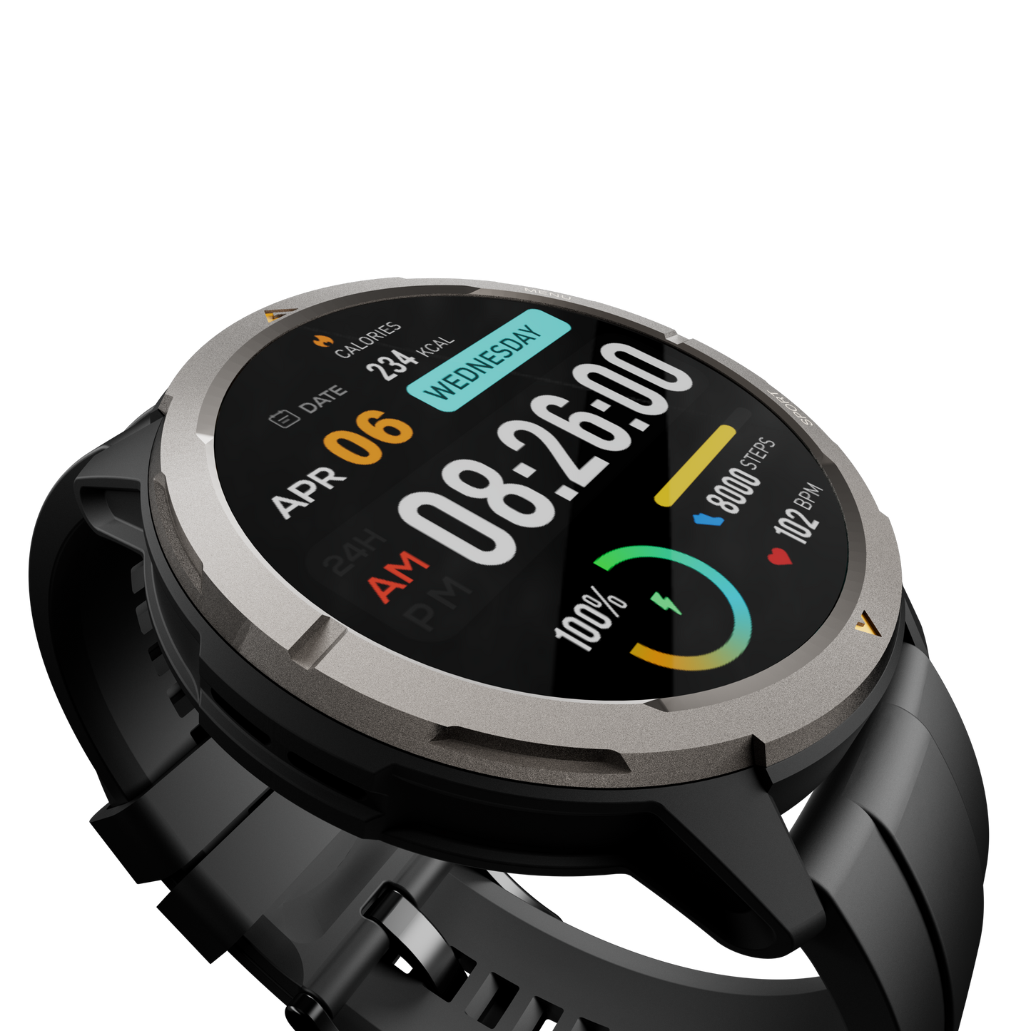 AGM Legion Rugged Smart Watch 50m Water Resistant