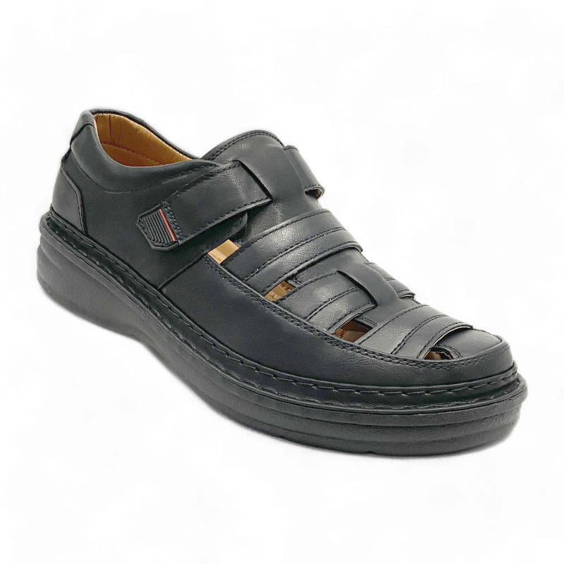 Men's Enclosed Sandal | MSA2411 | Black
