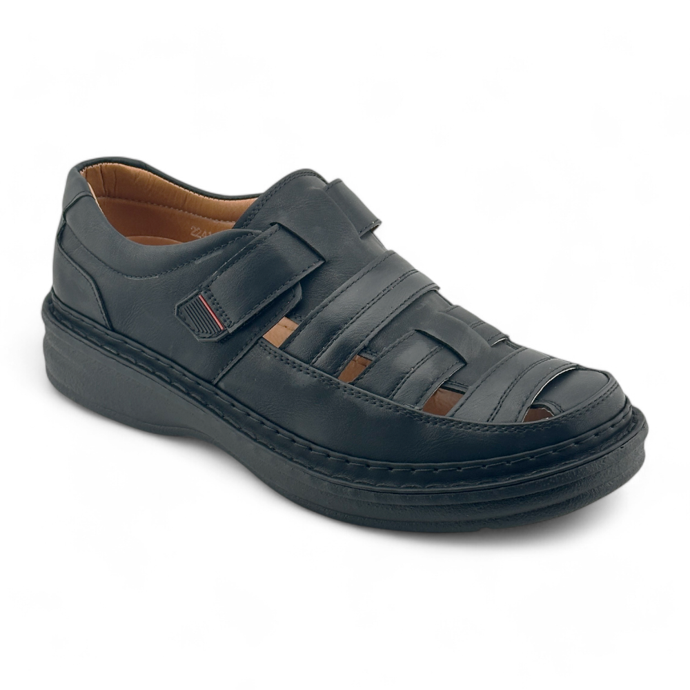 Men's Enclosed Sandal | MSA2411 | Black