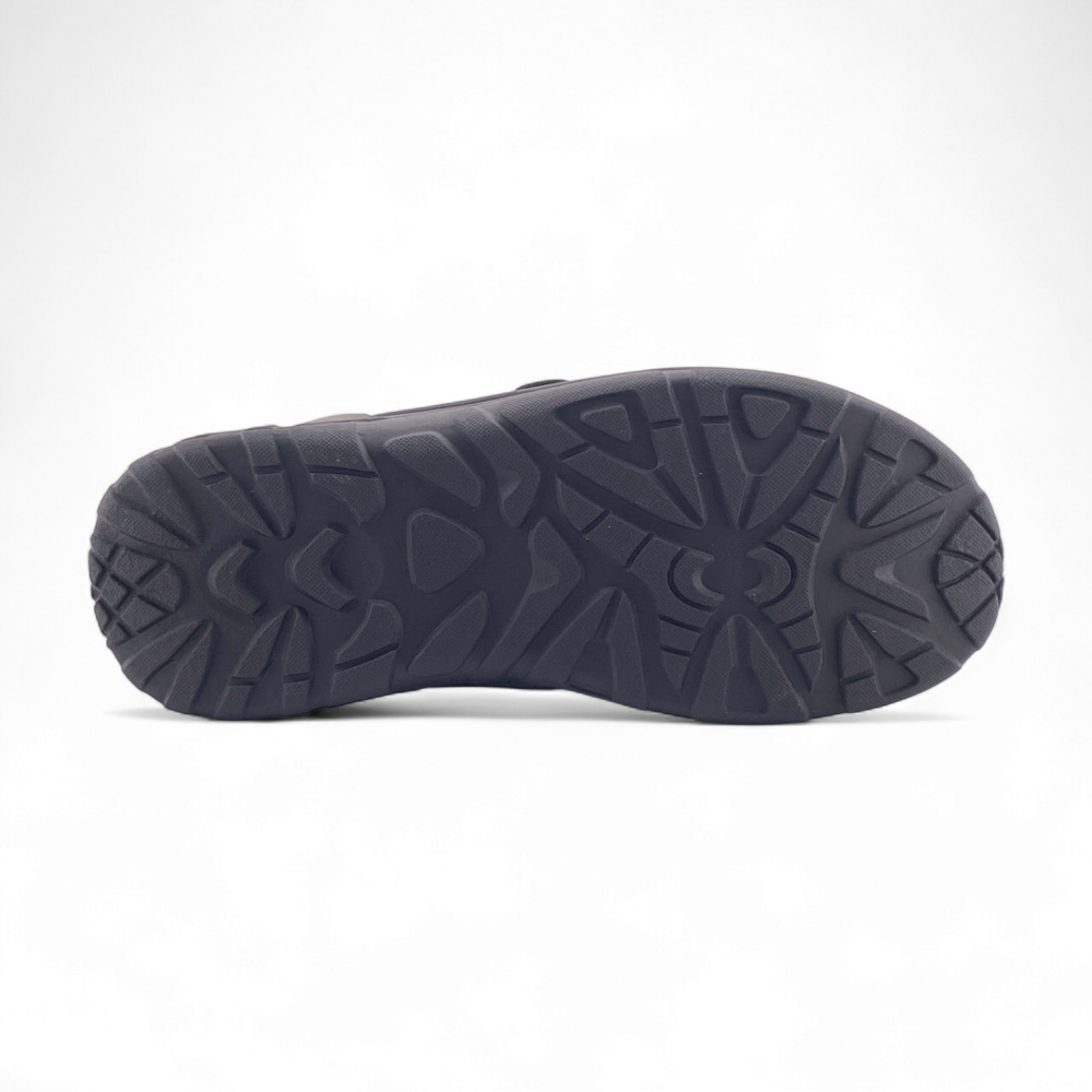 Men's Enclosed Front Sandal | MSA2412 | Black, Brown