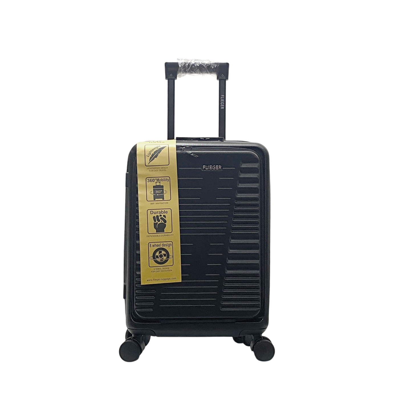 ABS Hard Shell Luggage Small Black