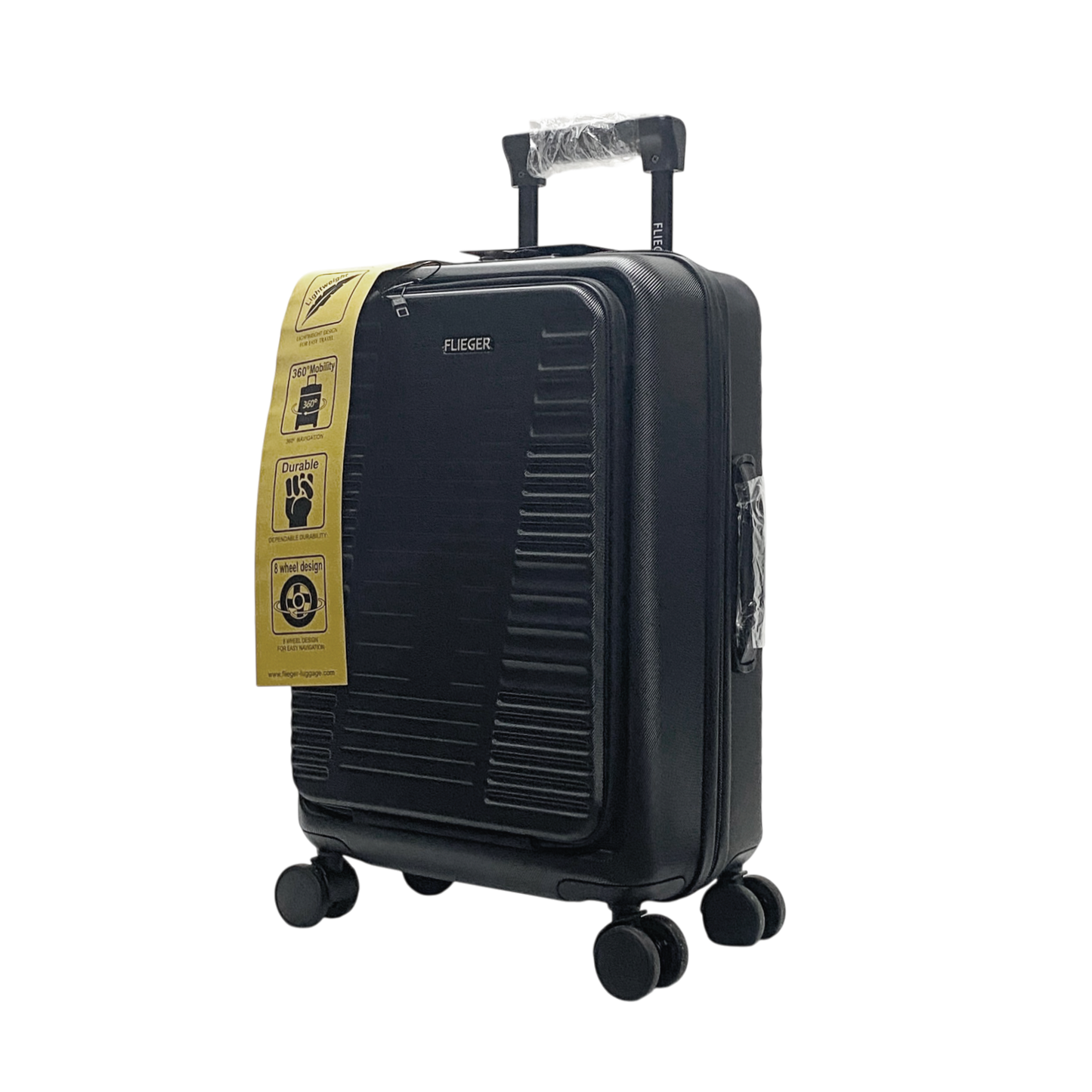 ABS Hard Shell Luggage Large Black