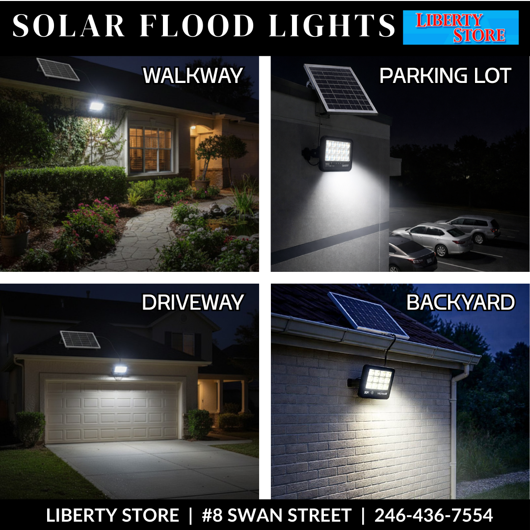 Voltage Solar Rechargeable LED Flood Light with Separate Panel 100W