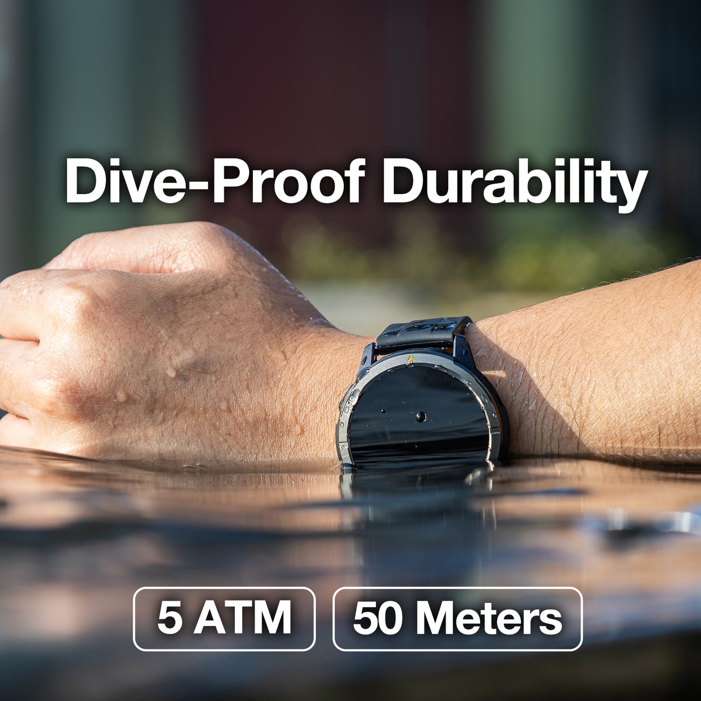 AGM Legion Rugged Smart Watch 50m Water Resistant