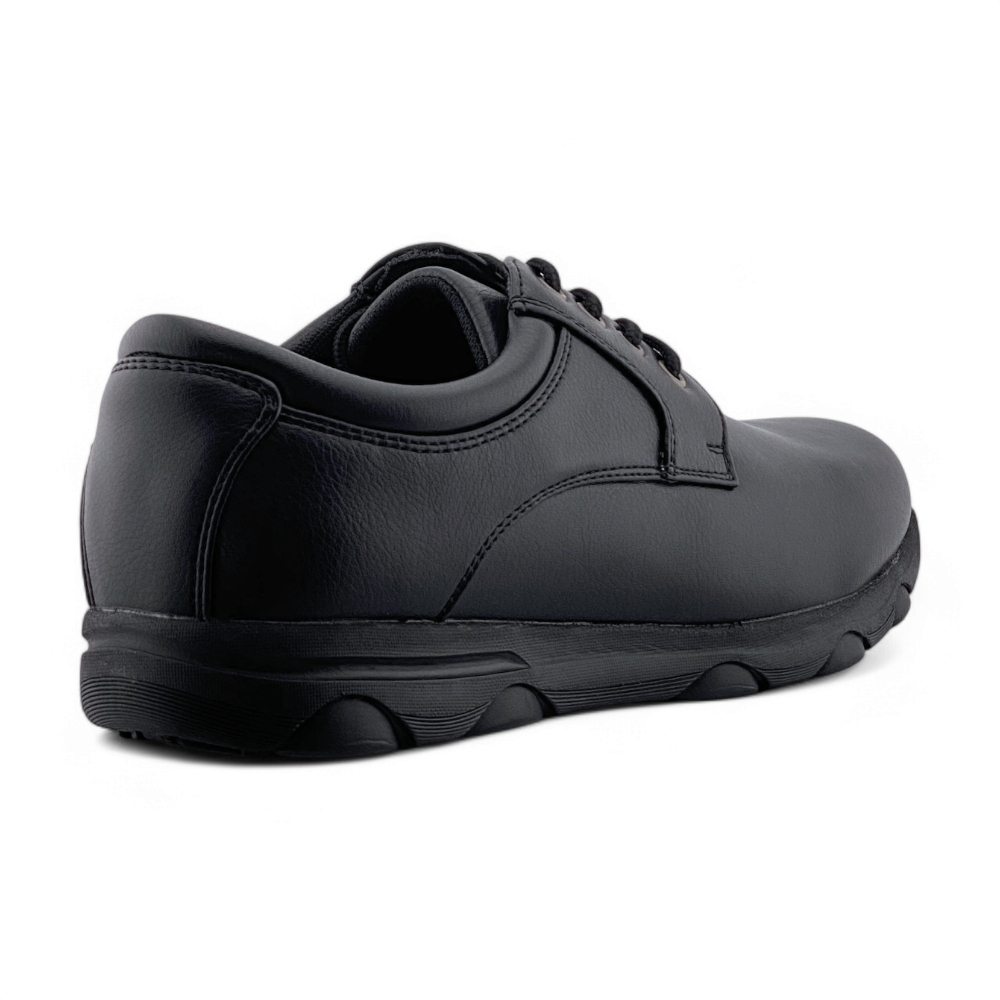 Men's Work Casual Non Slip Comfort Shoes | MWC8555 | Black