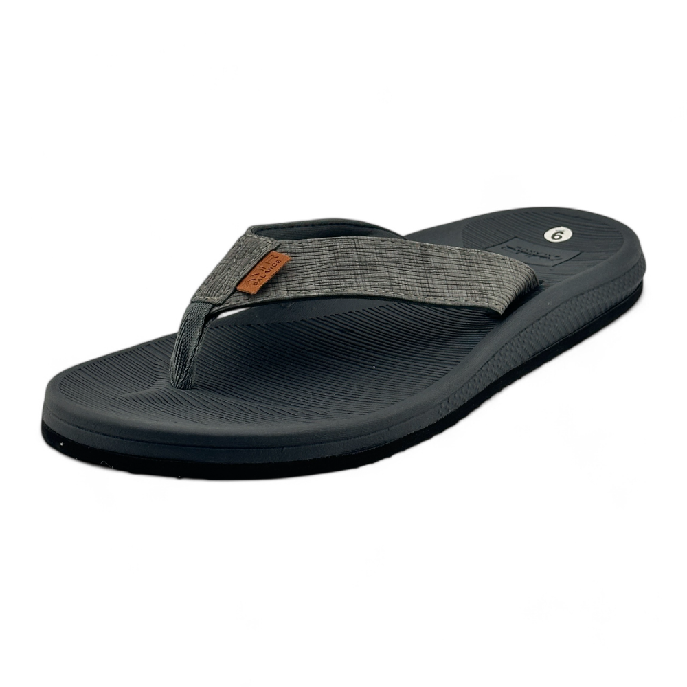 Mens Flip Flops | MSL4122 | Grey, Tan, White