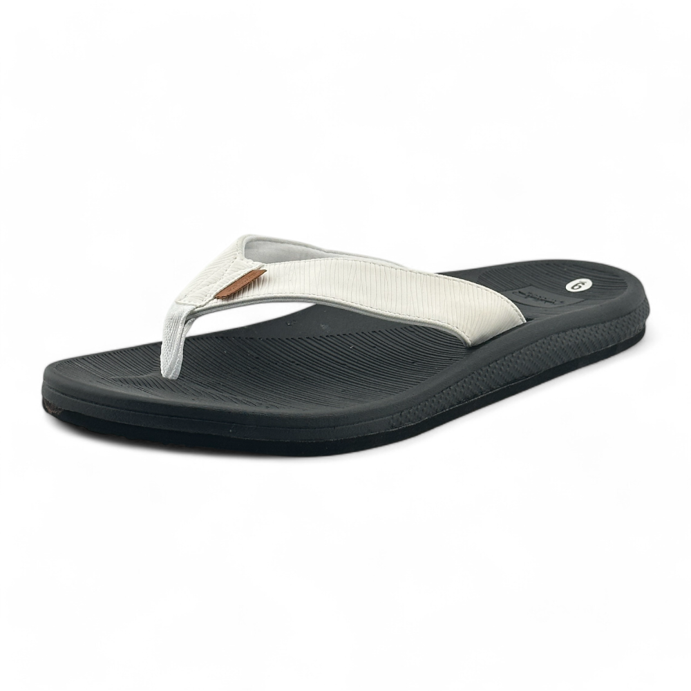 Mens Flip Flops | MSL4122 | Grey, Tan, White