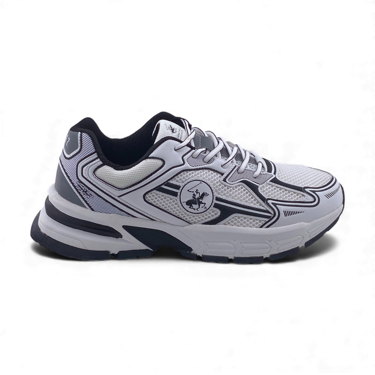 Beverley Hills Polo Club Sneakers | GRAVEL | Black, Grey, Navy