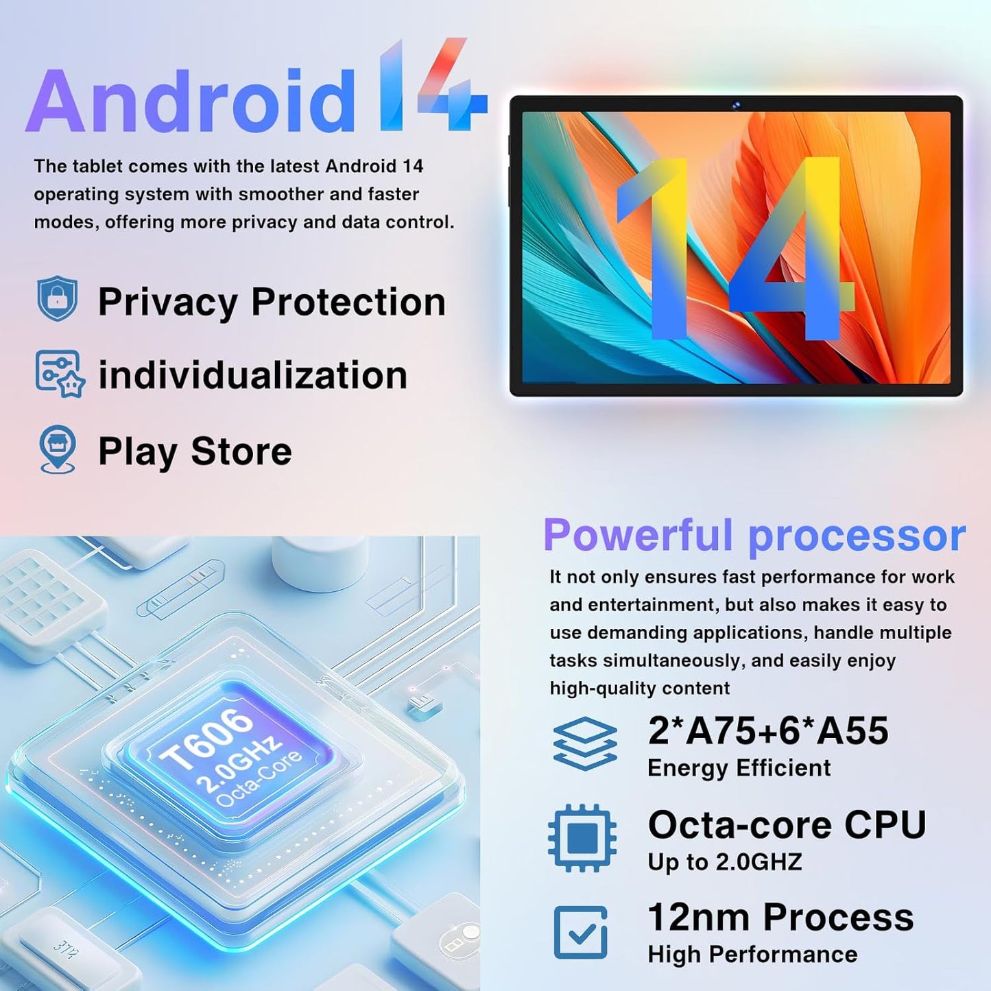 BIEGEDY B29 10" Tablet | 128GB | 6GB | Wifi