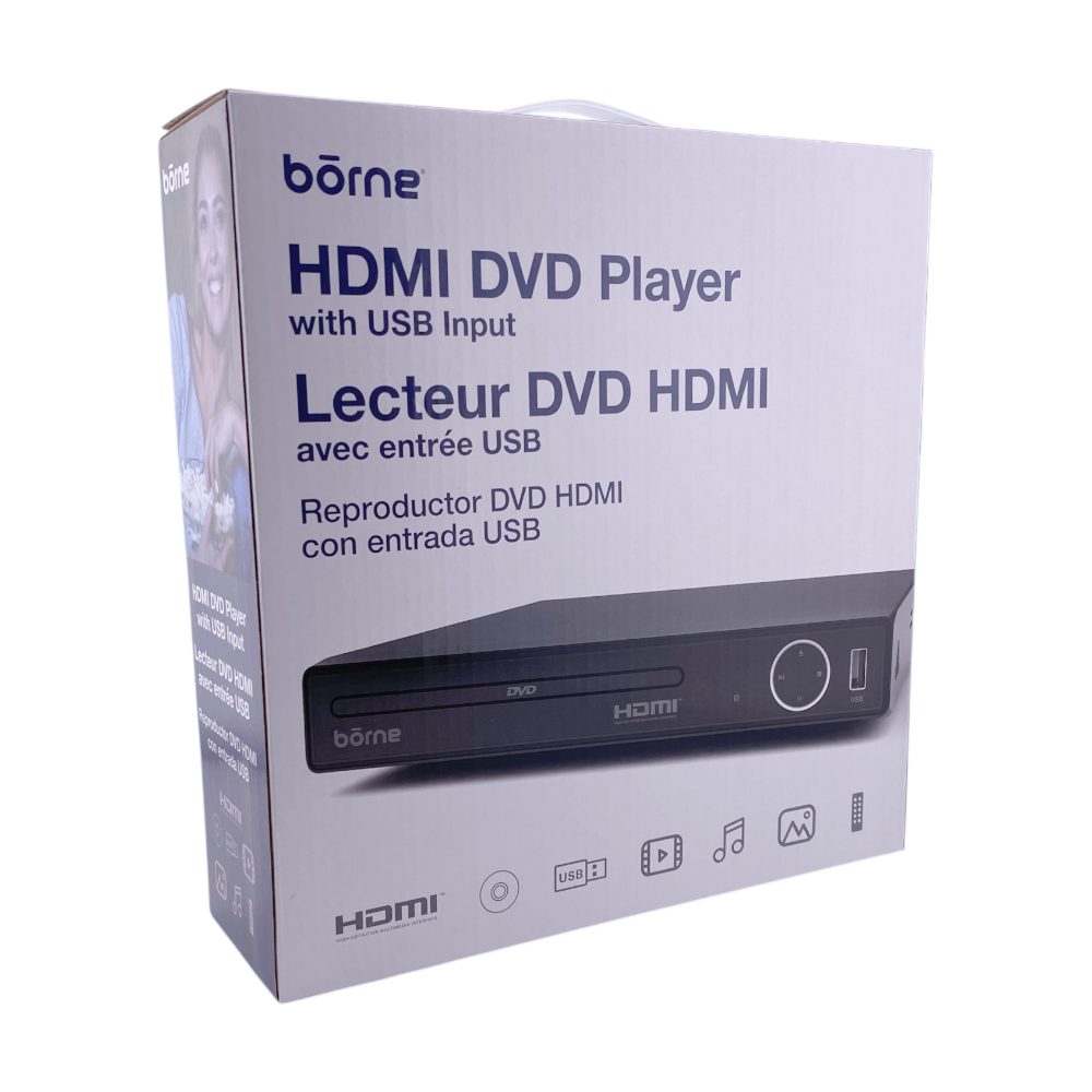 Borne Compact DVD Player HDMI | USB
