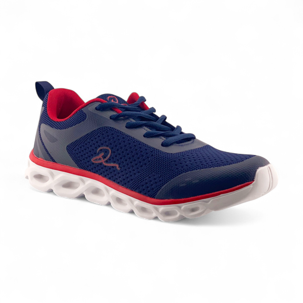Men's Sneakers | MSN3185 | GryLim, NvyRed