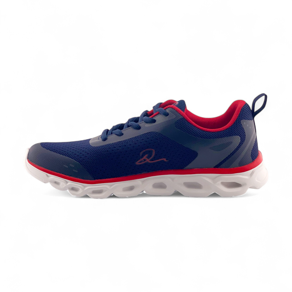 Men's Sneakers | MSN3185 | GryLim, NvyRed