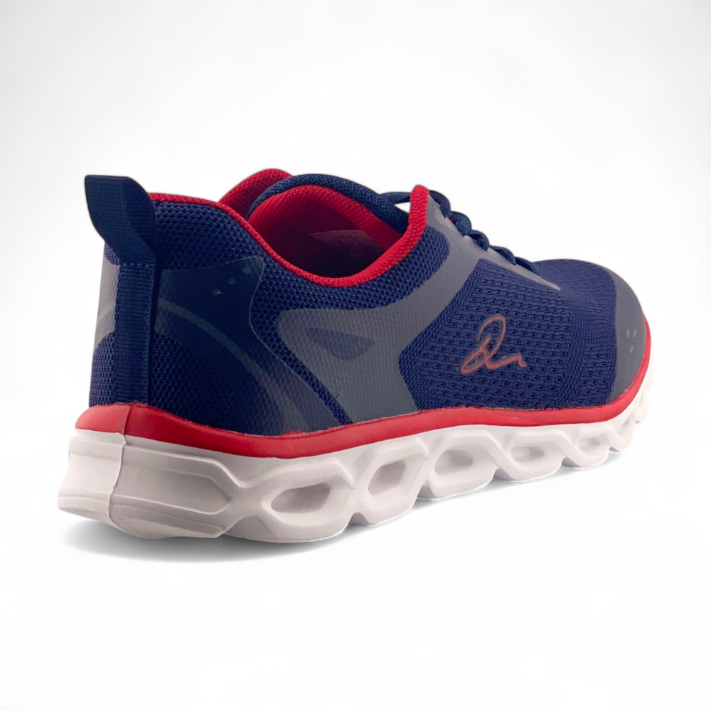 Men's Sneakers | MSN3185 | GryLim, NvyRed