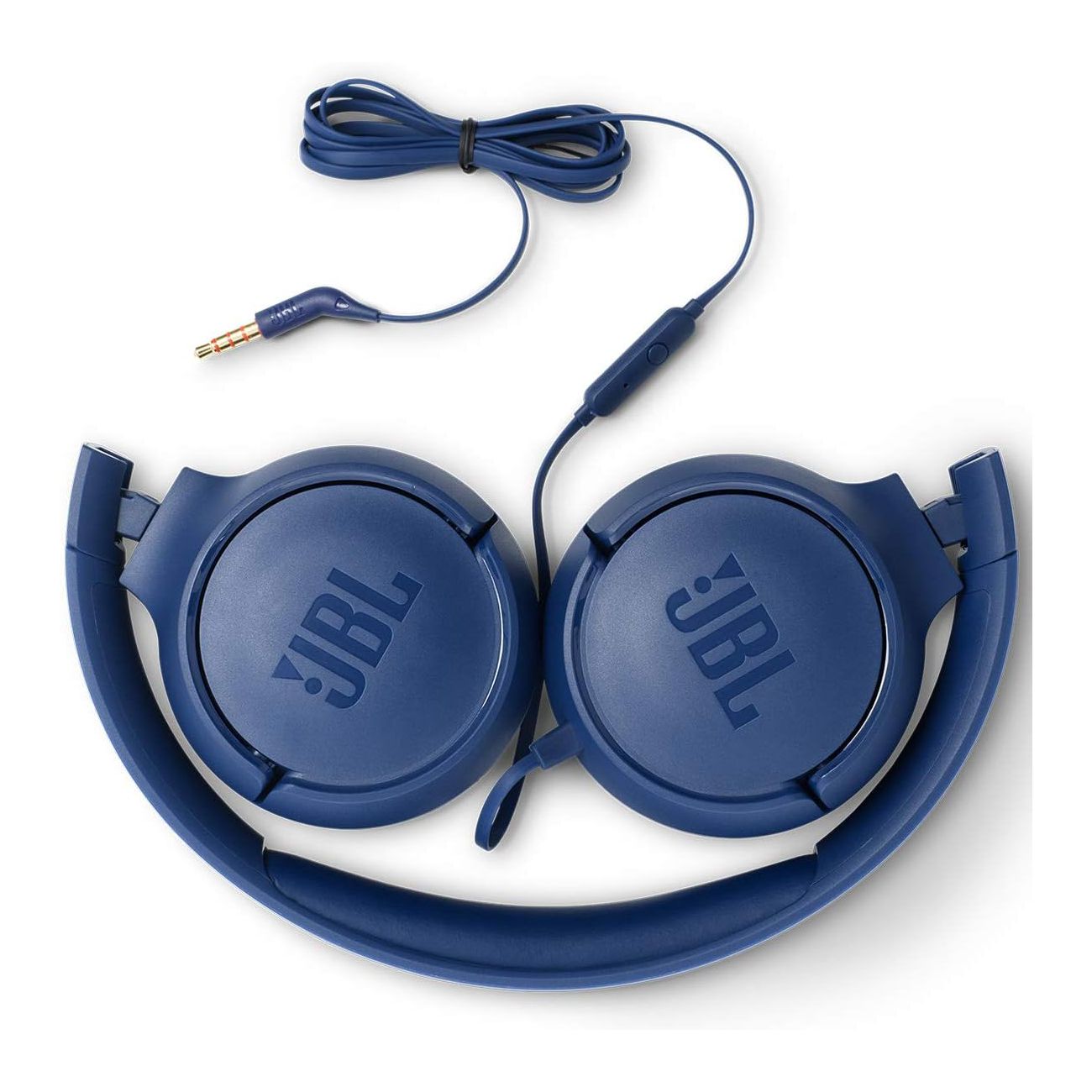 JBL Tune 500 - Wired on-ear headphones- Blue