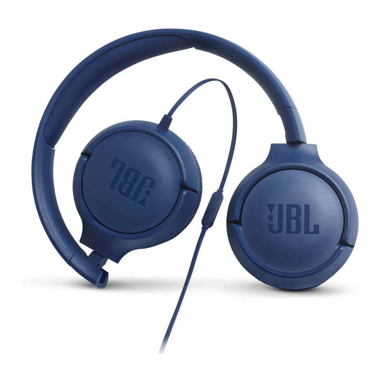 JBL Tune 500 - Wired on-ear headphones- Blue