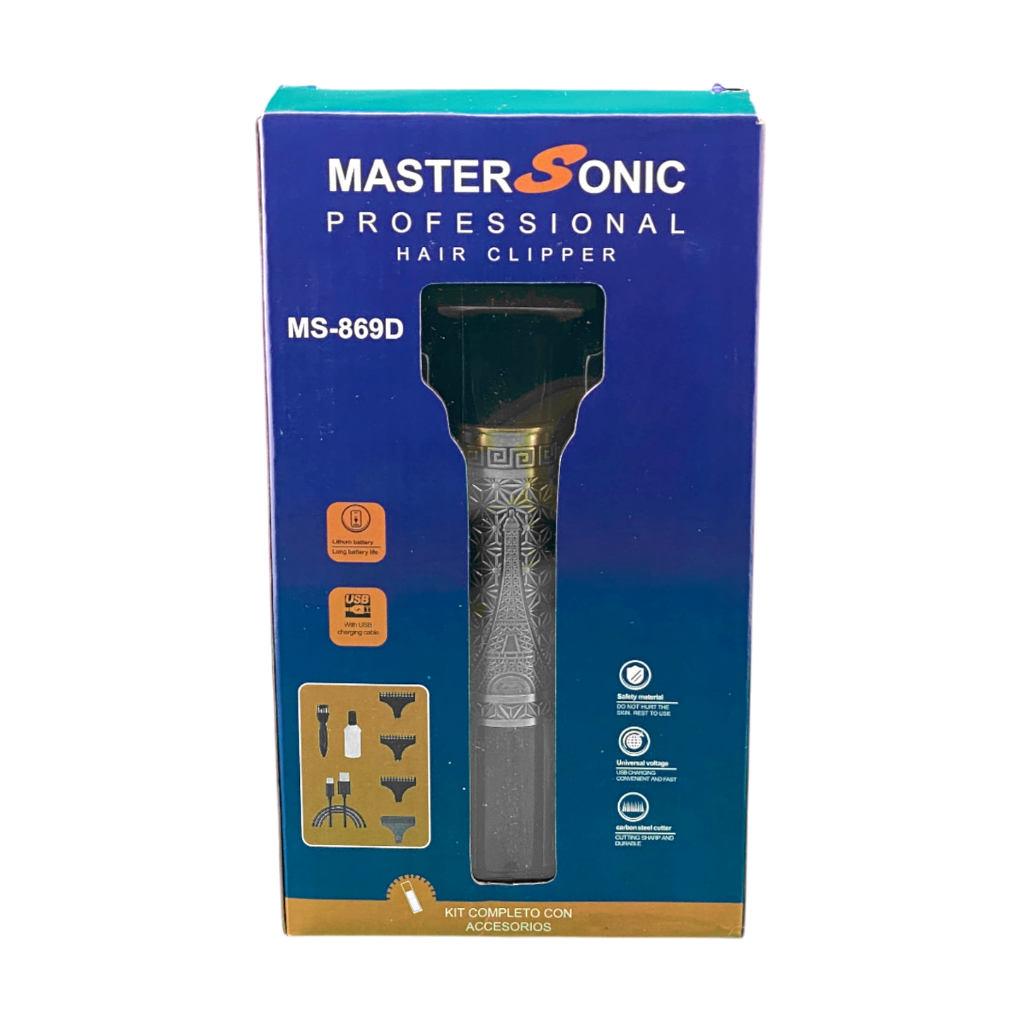 Master Sonic Rechargeable Trimmer with Display