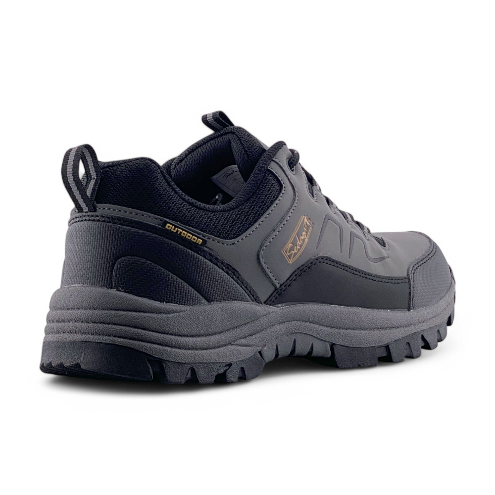 Men's Hikers | MHK4039 | Black Grey & Black