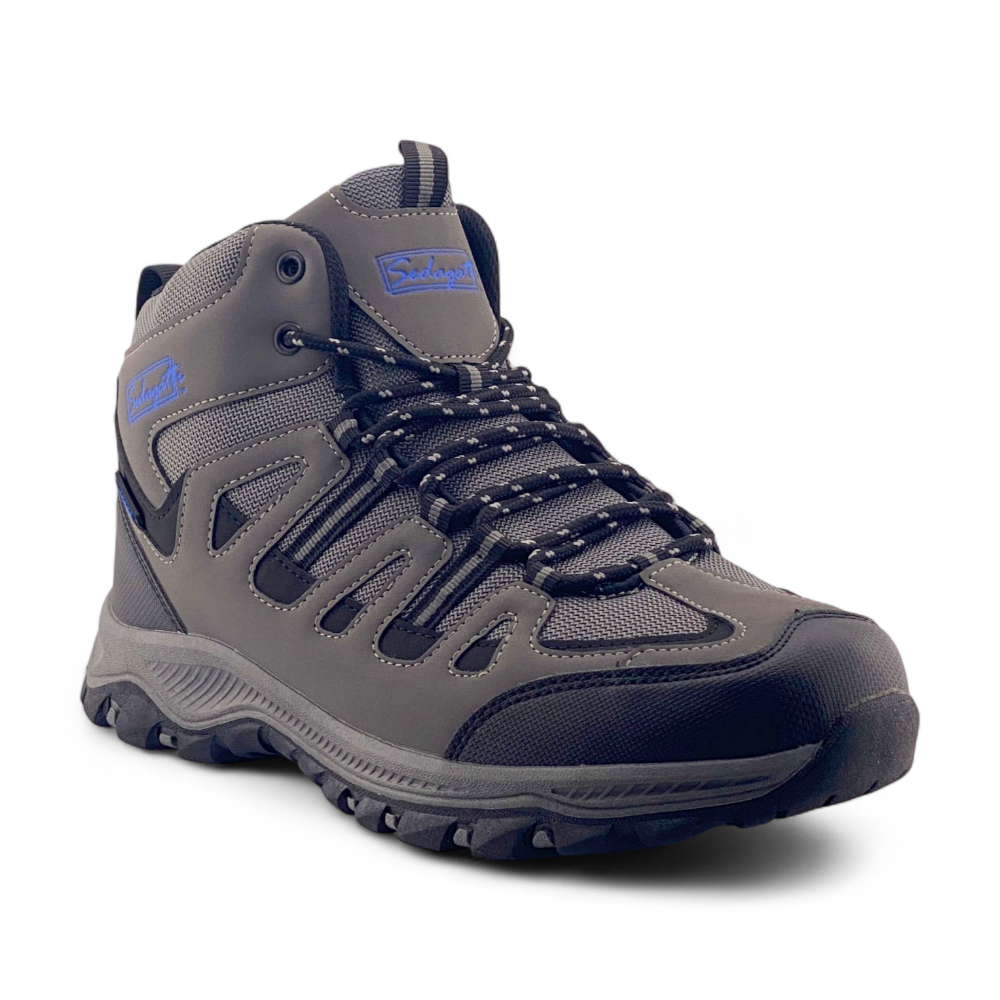 Men's Hi Top Hikers | MHK4043 | Dk Brown, Brown, Dk Grey