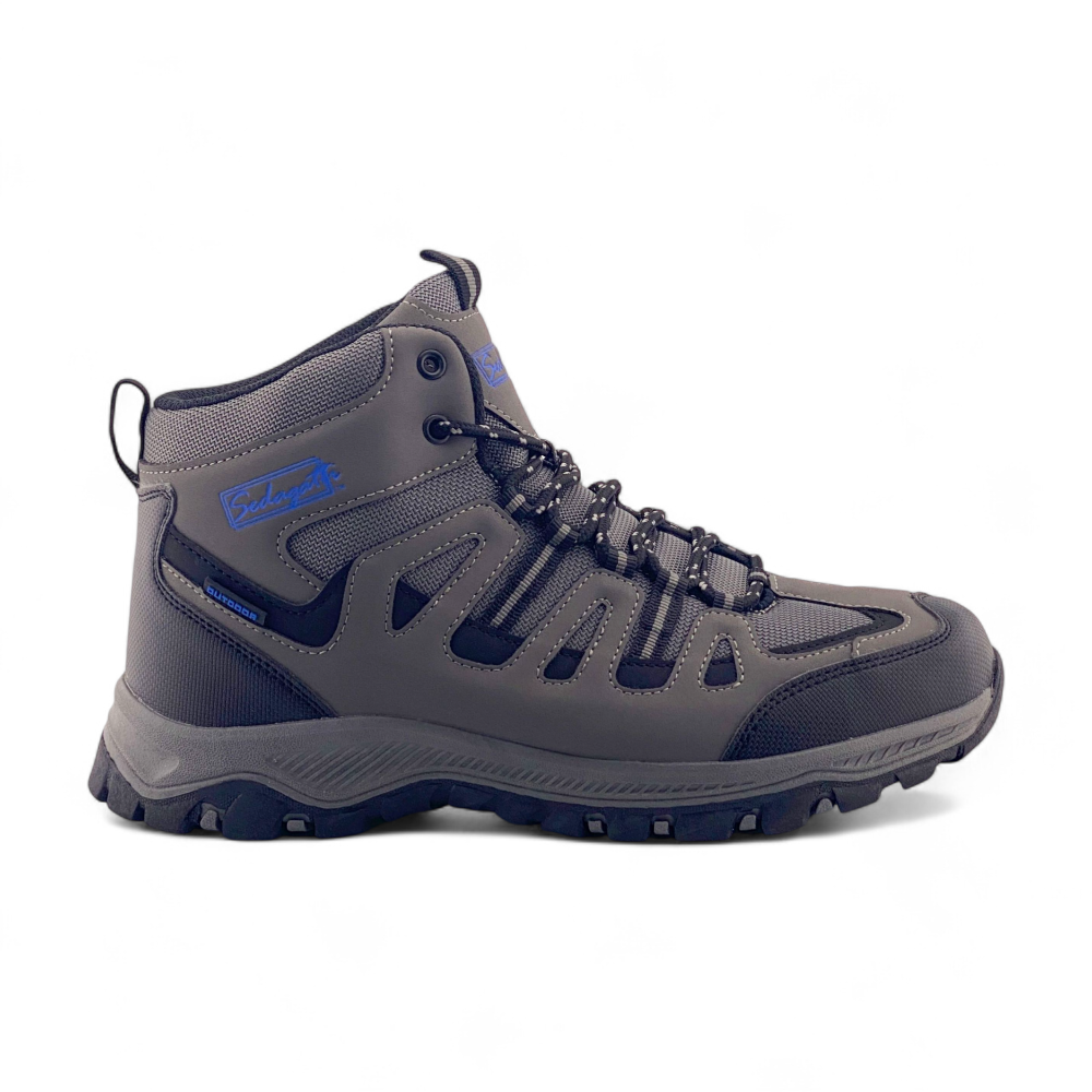 Men's Hi Top Hikers | MHK4043 | Dk Brown, Brown, Dk Grey
