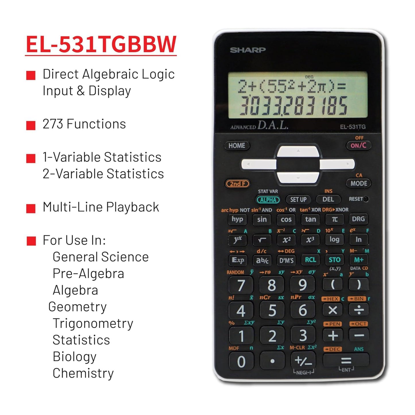 Sharp Scientific Calculator | EL531