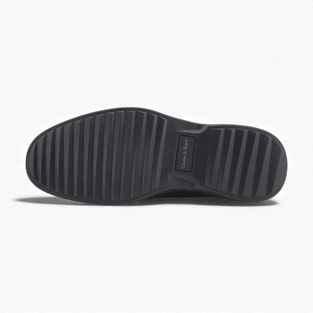 Men's Time To Live Dress Shoes by Charles & Henry London | Black