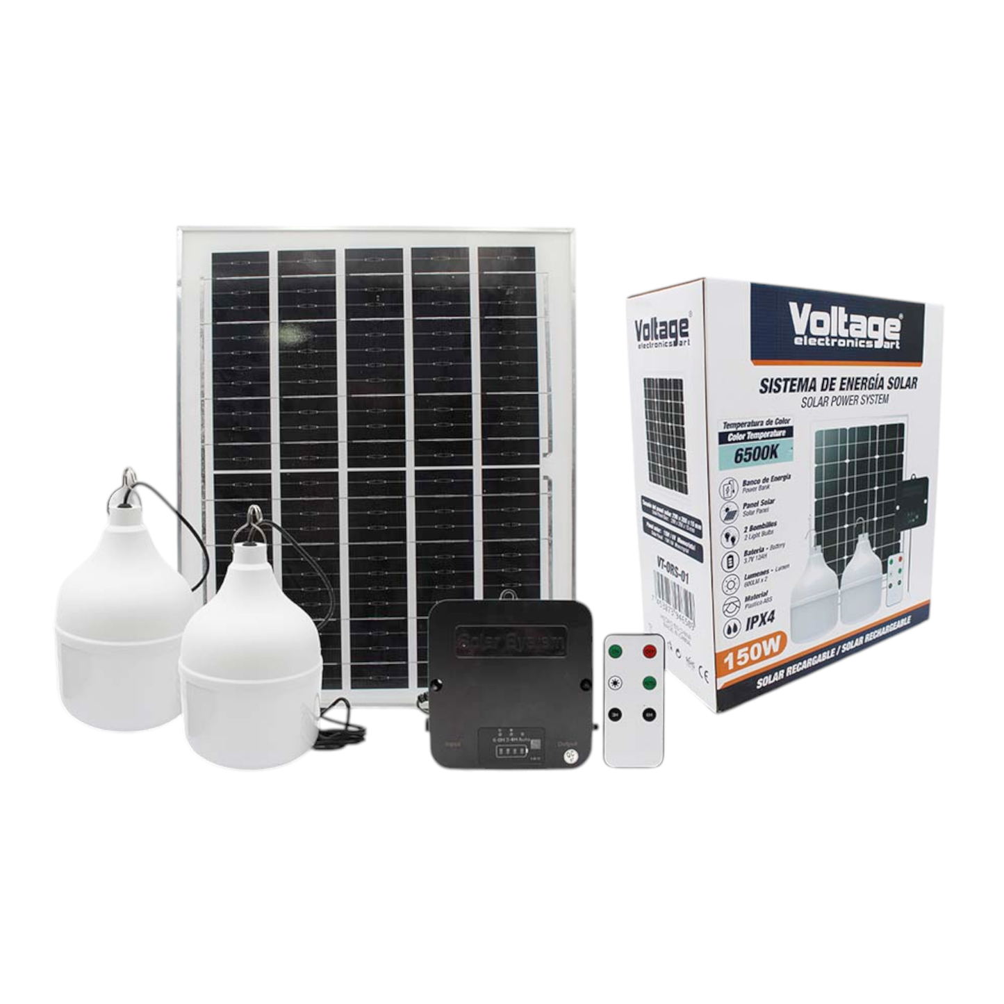 Voltage Solar Light Bulb Double 60W