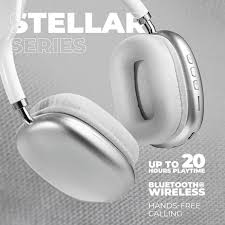BOUNCE STELLAR SERIES WIRELESS HEADPHONES, WHITE | 2008-WT