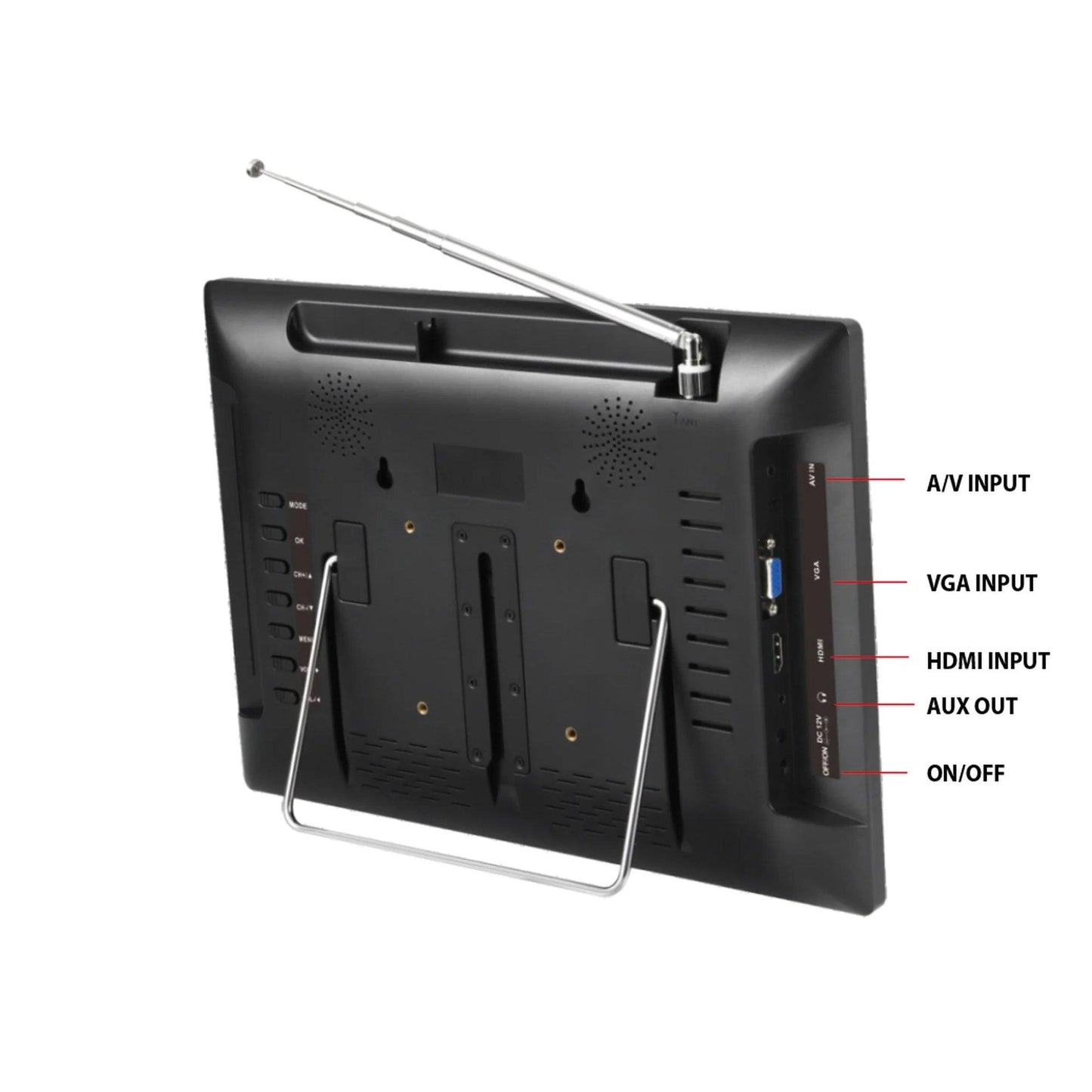 Audiobox Portable HDTV 13″ with Built-in Rechargeable Battery - ShopLibertyStore.com