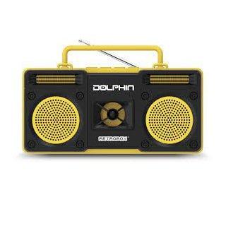 Dolphin Audio Retrobox Portable Bluetooth Speaker - ShopLibertyStore.com
