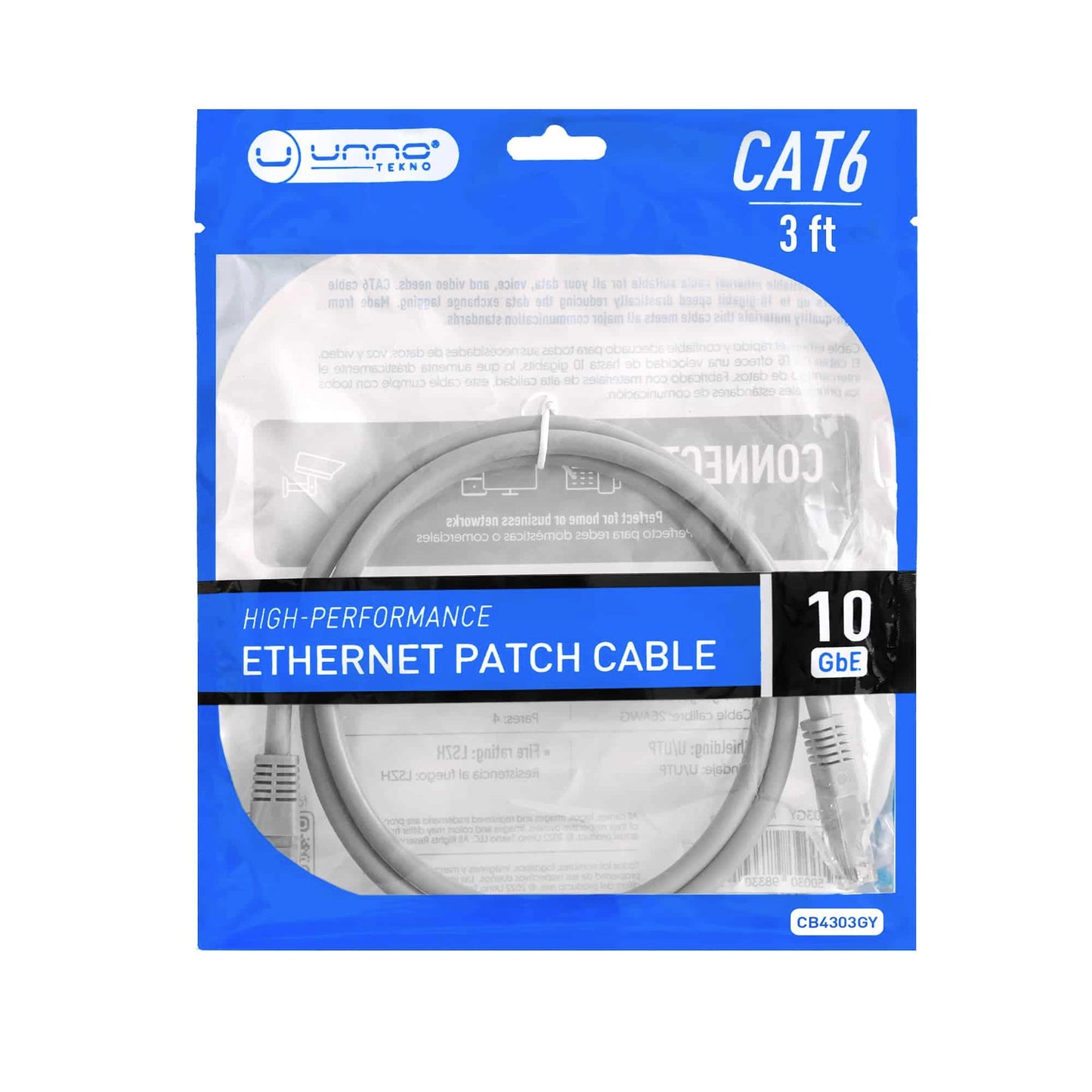 ETHERNET PATCH CABLE CAT6 | 3FT - ShopLibertyStore.com
