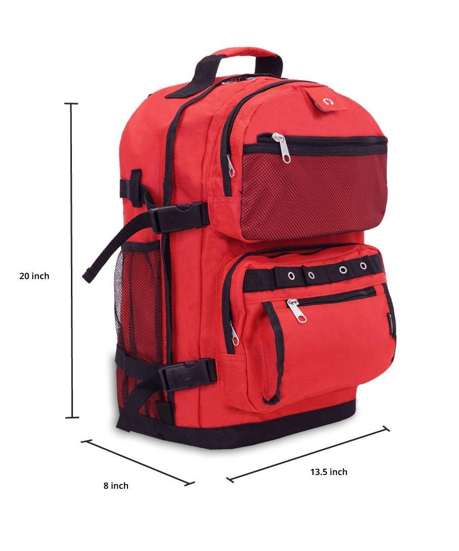 Oversized Deluxe Backpack Assorted Colours | 3045R - ShopLibertyStore.com