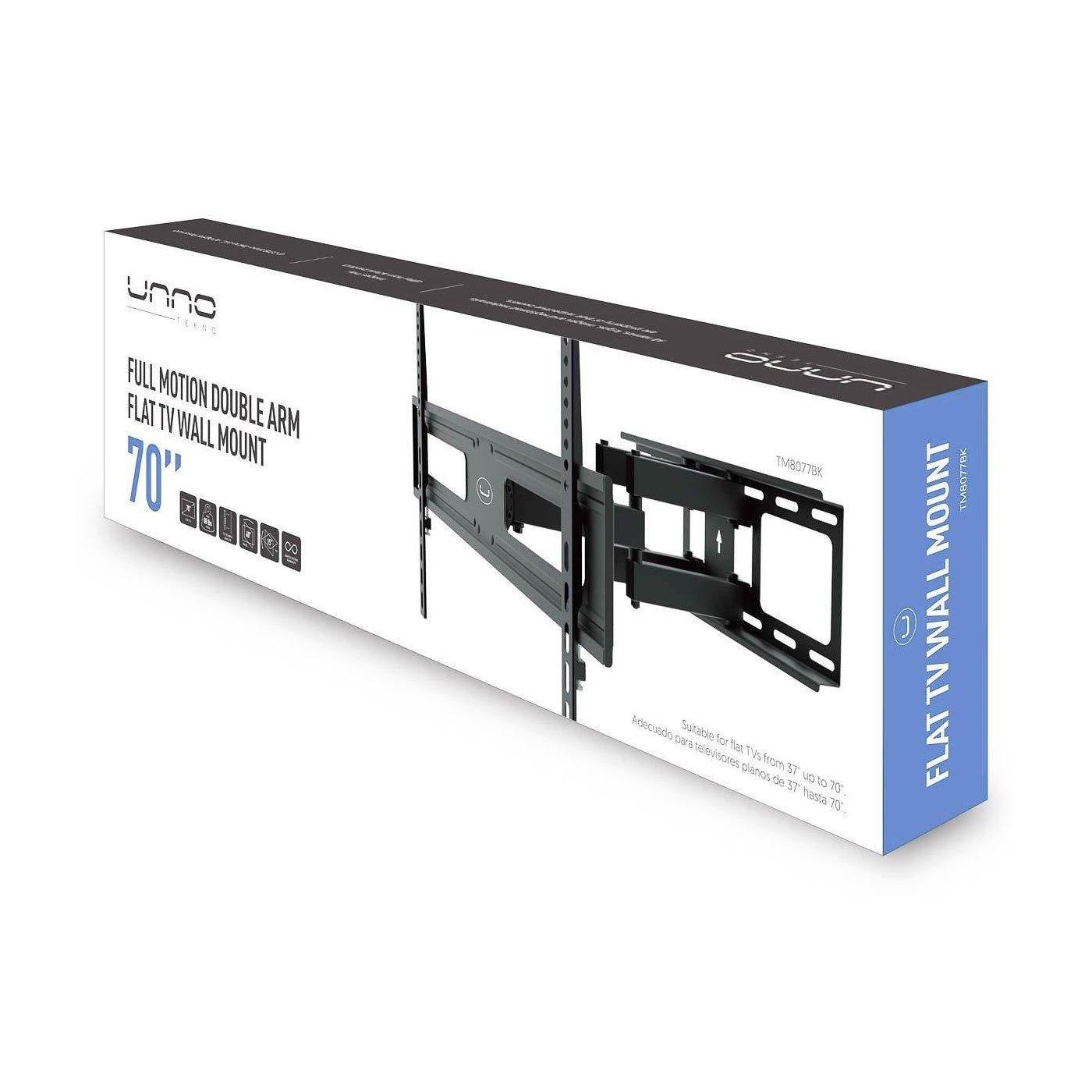 TV WALL MOUNT FULL MOTION DOUBLE ARM 70" - ShopLibertyStore.com