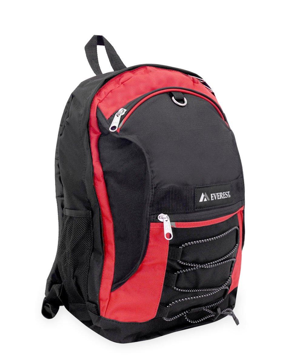 Two Tone Backpack w/Mesh Pockets Assorted Colours | 3045SH - ShopLibertyStore.com