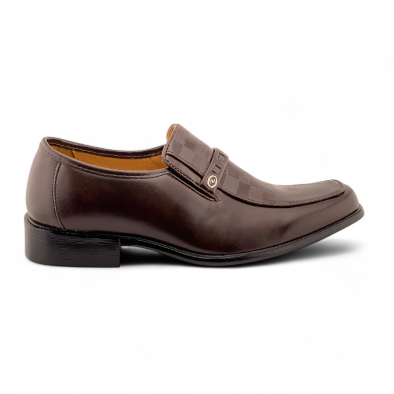 Men's Dress Shoe Slip On | MDR0082 | Black & Brown