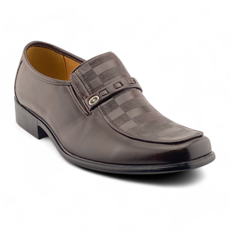 Men's Dress Shoe Slip On | MDR0082 | Black & Brown