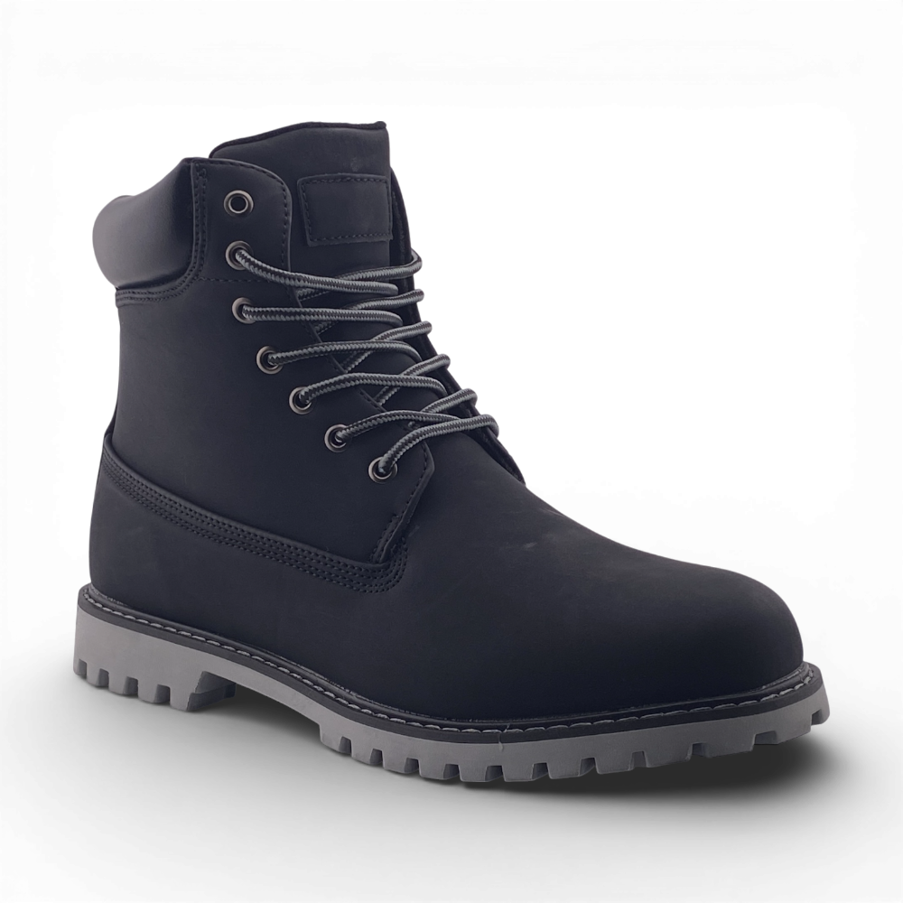 Men's Work Boots | MWB22012 | Black & Camel