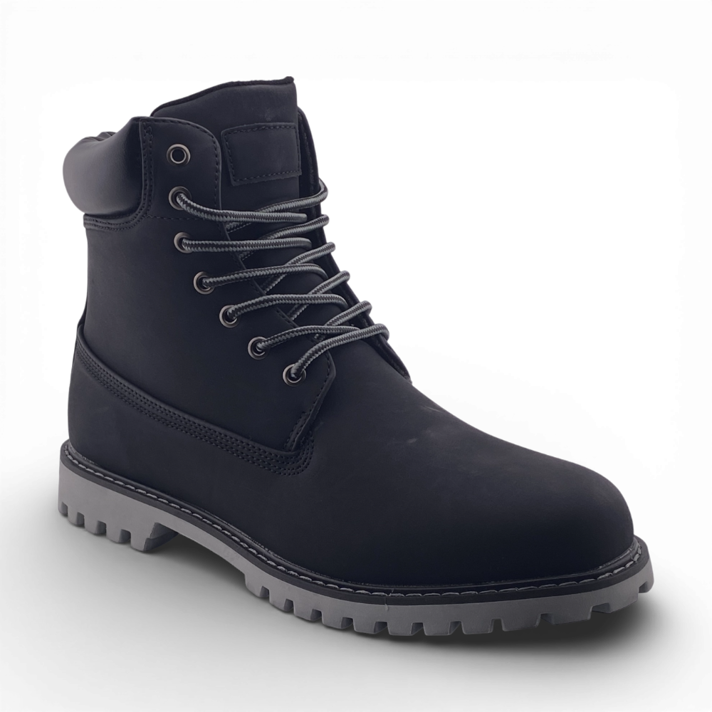 Men's Work Boots | MWB22012 | Black & Camel