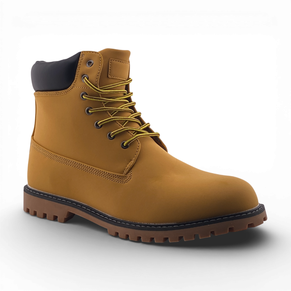 Men's Work Boots | MWB22012 | Black & Camel