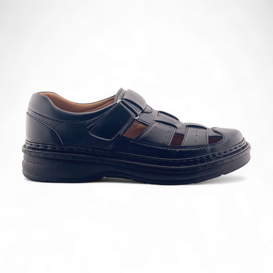Men's Fully Enclosed Sandal | MSA2413 | Black