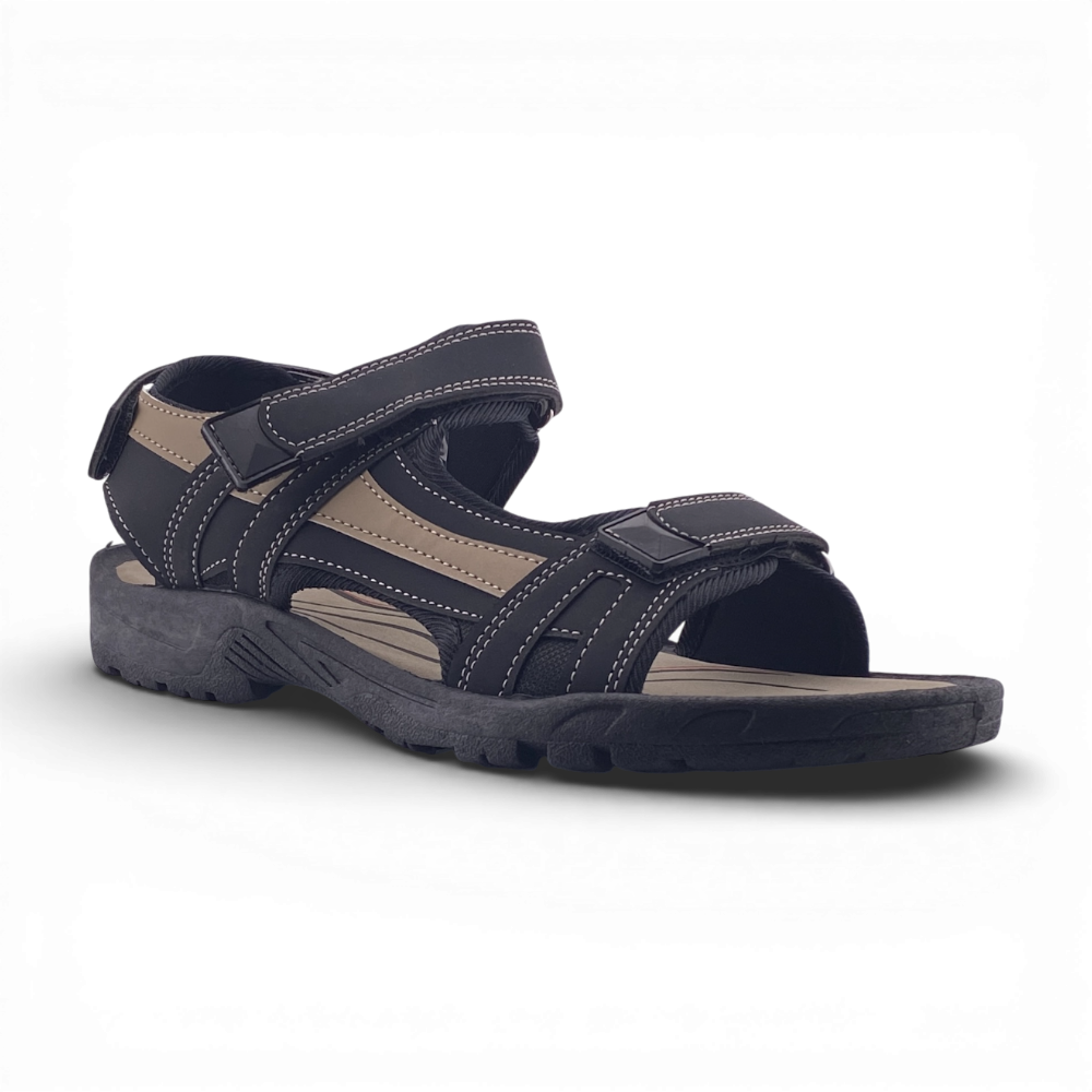 Men's Reef Style Sandal | MSA2415 | Black & Tan