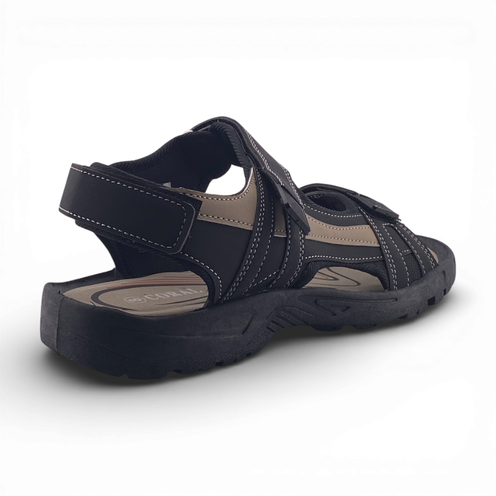 Men's Reef Style Sandal | MSA2415 | Black & Tan