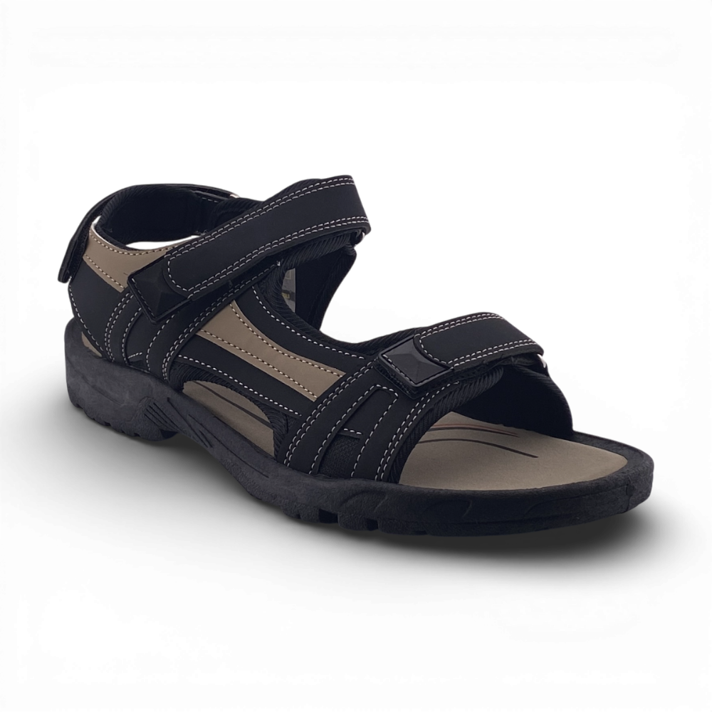 Men's Reef Style Sandal | MSA2415 | Black & Tan