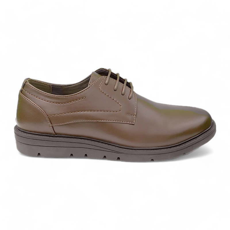 Men's Work Casual Shoes | MWC2756 | Black & Brown & Tan