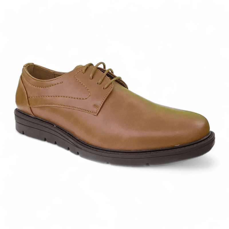 Men's Work Casual Shoes | MWC2756 | Black & Brown & Tan