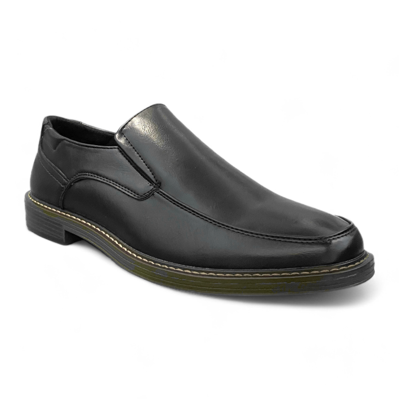 Men's Work Casual Slip On Shoes | MWC2761 | Black & Brown