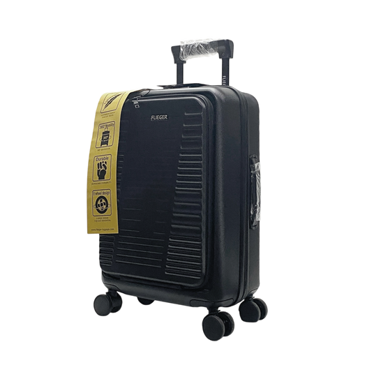 ABS Hard Shell Luggage Medium Black