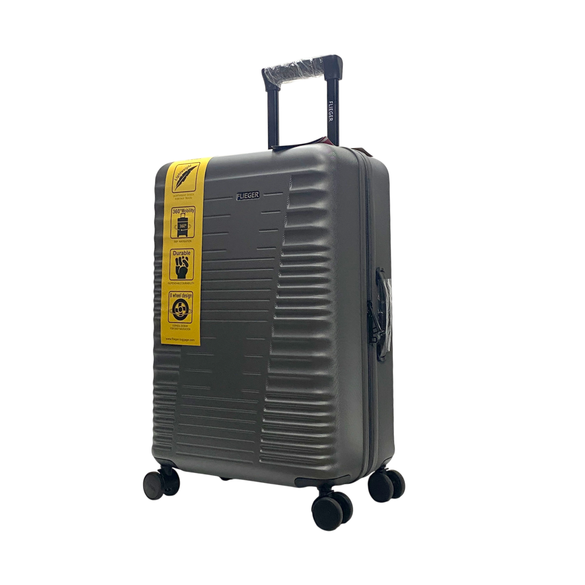 ABS Hard Shell Luggage Medium Grey