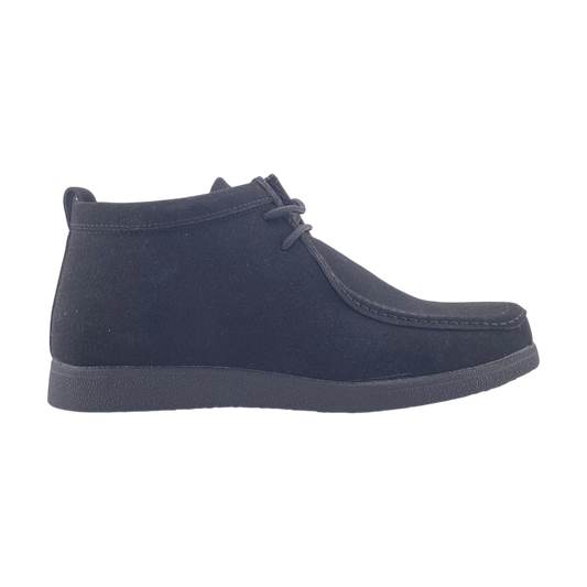 Men's Work Casual Boots | MWC9002 | Black Suede