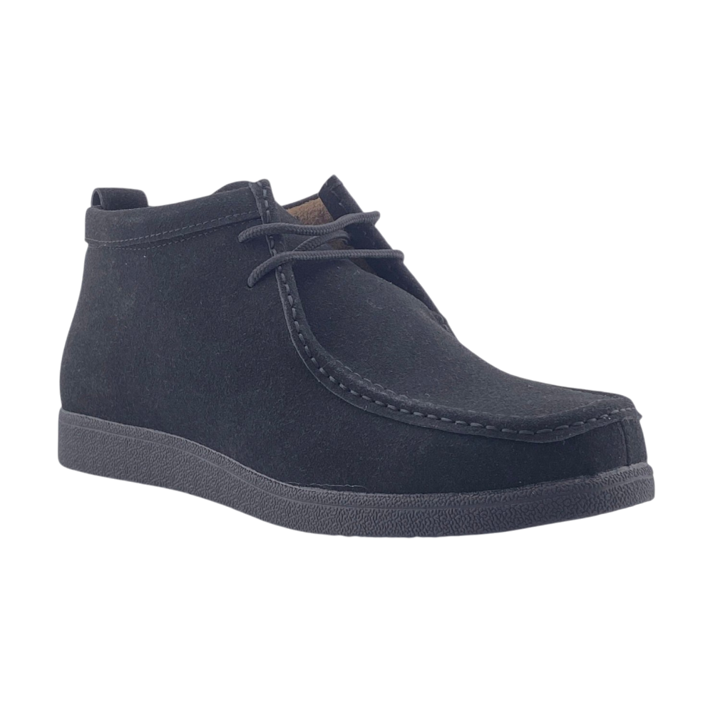 Men's Work Casual Boots | MWC9002 | Black Suede